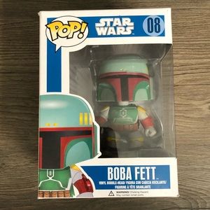 Star Wars Boba Fett Bobble Head Pop Funko Figure